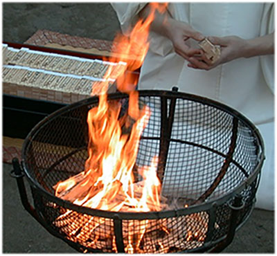 形代お焚き上げ